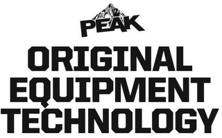 PEAK ORIGINAL EQUIPMENT TECHNOLOGY logo