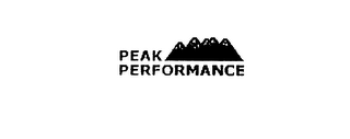 PEAK PERFORMANCE