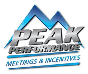 PEAK PERFORMANCE MEETINGS & INCENTIVES logo