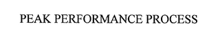 PEAK PERFORMANCE PROCESS logo