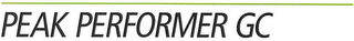 PEAK PERFORMER GC logo