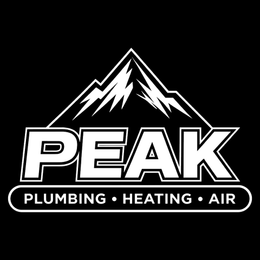 PEAK PLUMBING · HEATING · AIR logo