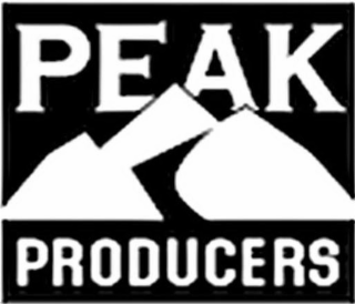 PEAK PRODUCERS logo