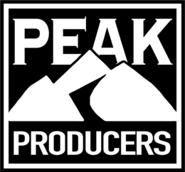 PEAK PRODUCERS logo
