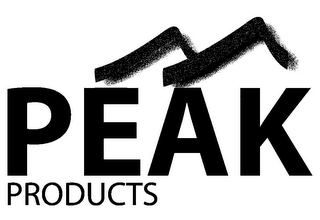 PEAK PRODUCTS logo
