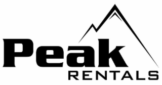 PEAK RENTALS logo
