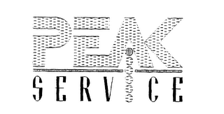 PEAK SERVICE logo