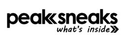 PEAK SNEAKS WHAT'S INSIDE logo