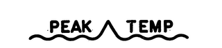 PEAK TEMP logo