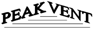 PEAK VENT logo