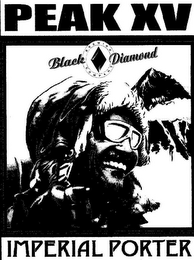 PEAK XV BLACK DIAMOND BREWING COMPANY IMPERIAL PORTER logo