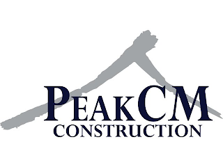 PEAKCM CONSTRUCTION logo