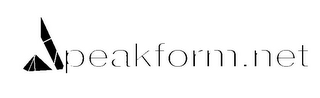 PEAKFORM.NET logo