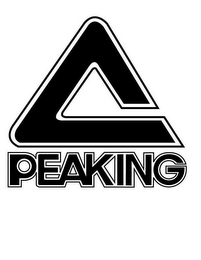 PEAKING logo