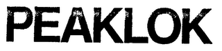 PEAKLOK logo