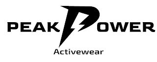 PEAKPOWER ACTIVEWEAR logo