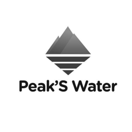 PEAK'S WATER logo