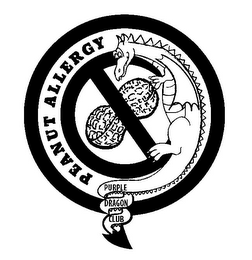 PEANUT ALLERGY PURPLE DRAGON CLUB logo