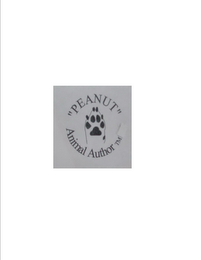 "PEANUT" ANIMAL AUTHOR logo