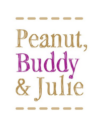 PEANUT, BUDDY & JULIE logo