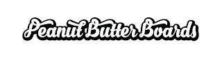PEANUT BUTTER BOARDS logo