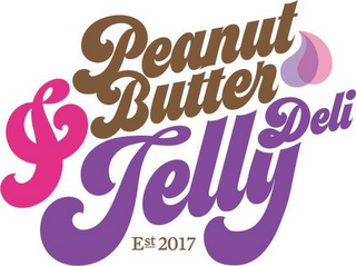PEANUT BUTTER & JELLY DELI EST. 2017 logo