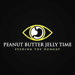 PEANUT BUTTER JELLY TIME FEEDING THE HUNGRY logo