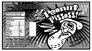 PEANUT PIZZAZZ! THE NATURALLY NUTTY SEASONING! logo