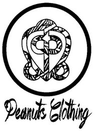 PEANUTS CLOTHING logo