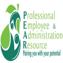 PEAR - PROFESSIONAL EMPLOYEE & ADMINISTRATION RESOURCE PAIRING YOU WITH YOUR POTENTIAL logo