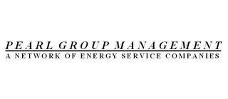 PEARL GROUP MANAGEMENT A NETWORK OF ENERGY SERVICE COMPANIES logo