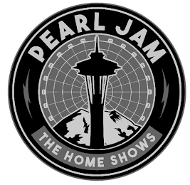 PEARL JAM THE HOME SHOWS logo