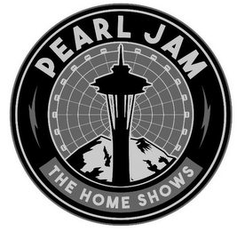 PEARL JAM THE HOME SHOWS logo