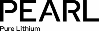 PEARL PURE LITHIUM logo