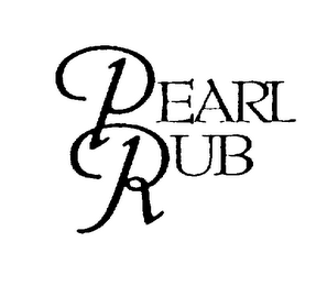 PEARL RUB logo