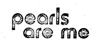 PEARLS ARE ME logo
