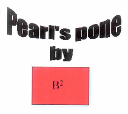 PEARL'S PONE BY B2 logo