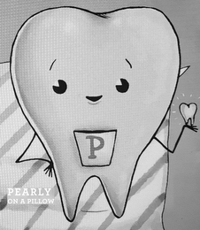 PEARLY ON A PILLOW P logo