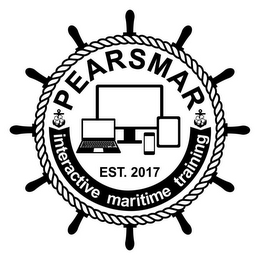 PEARSMAR INTERACTIVE MARITIME TRAINING EST. 2017 logo
