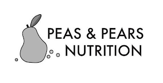 PEAS & PEARS NUTRITION logo
