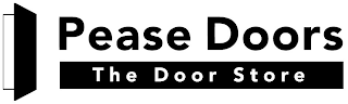 PEASE DOORS THE DOOR STORE logo