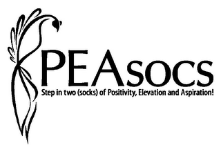 PEASOCS STEP IN TWO (SOCKS) OF POSITIVITY, ELEVATION AND ASPIRATION! logo