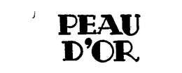 PEAU D'OR logo