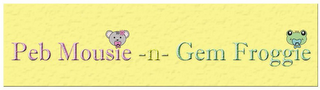 PEB MOUSIE N GEM FROGGIE logo