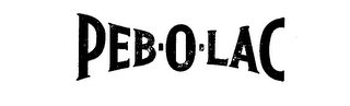 PEB-O-LAC logo
