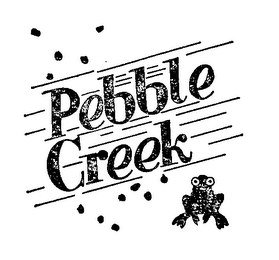 PEBBLE CREEK logo
