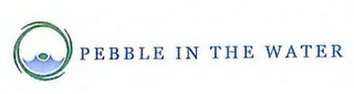 PEBBLE IN THE WATER logo