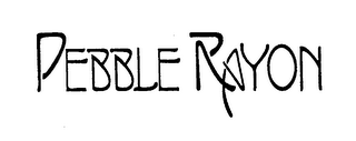 PEBBLE RAYON logo