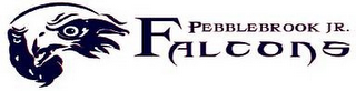 PEBBLEBROOK JR. FALCONS logo
