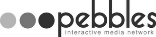 PEBBLES INTERACTIVE MEDIA NETWORK logo